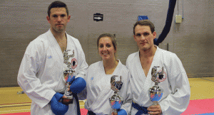 KSE8-karate-championships,-Rory-Daniels,-Sarah-Abdulgani-and-Shaun-Langson-winning-Gold-in-the-Team-Kumite-18+